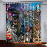 2025 NEW Cars Pattern Curtains Pattern Blackout Window Drapes